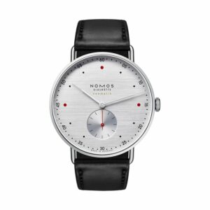 Nomos Glashütte Unisexuhr Metro neomatik 39 silvercut 1114