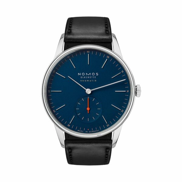 Nomos Glashütte Unisexuhr Orion neomatik 39 nachtblau 343