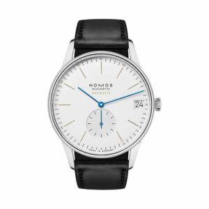 Nomos Glashütte Herrenuhr Orion neomatik 41 Datum 360