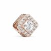 Pandora Charm Timeless Quadratischer funkelnder Strahlenkranz 786206CZ