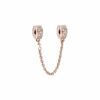 Pandora Charm Timeless Klare Pavé Clip Komfortkette 786322CZ-05