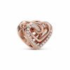 Pandora Charm Moments Funkelnde verschlungene Herzen 789270C01