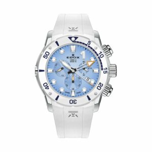 Edox Chronograph CO-1 Chronograph White Edition 10242 TINB BUICDNO