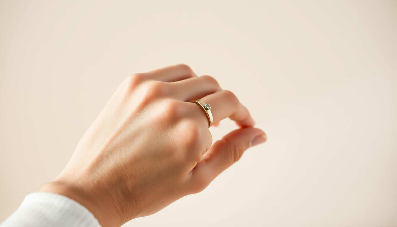verheiratet ring welche hand